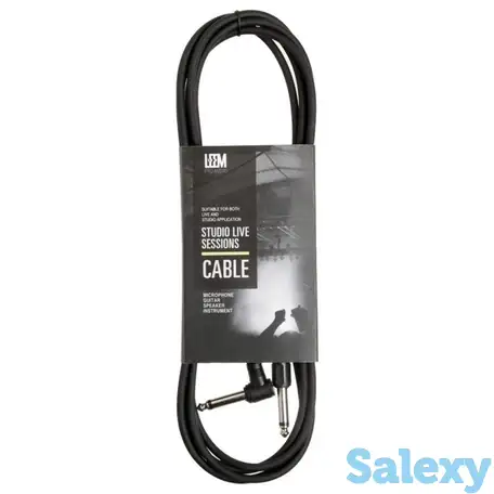 Инструментальный кабель jack-jack 3 м leem cm-10, фотография 3