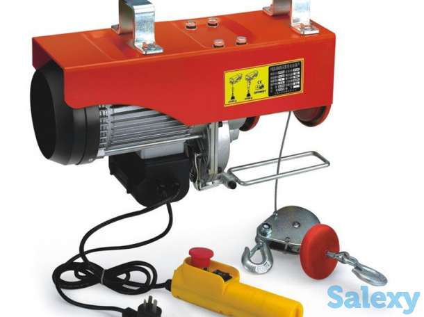 Электротельферы, лебедки, тали, фотография 1