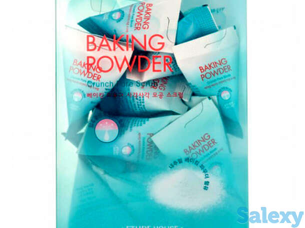 Скраб для лица etude house baking powder crunch pore scrub (24 шт), фотография 1