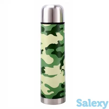 Термос diolex dx-750-3, милитари, 750 мл, фотография 1