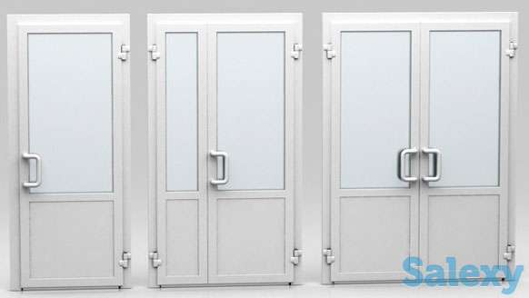 Пластиковые и алюминиевые двери и входные группы. Акция. Низкие цены, фотография 2