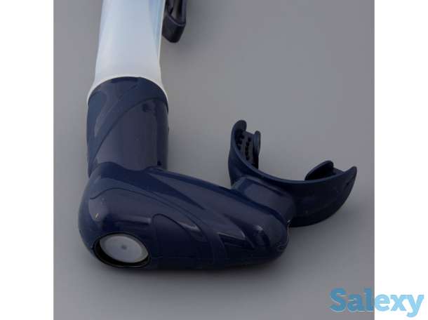 Трубка подводная sargan калан (т.синий силикон) т.синяя, фотография 3