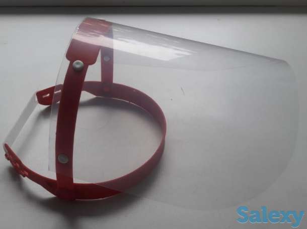 Пластиковый защитный экран для лица., фотография 1