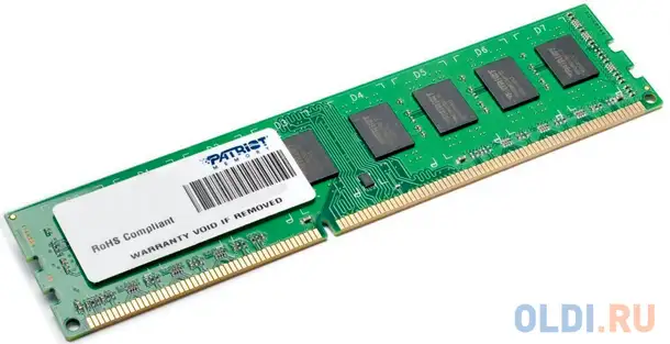 Оперативная память для компьютера patriot psd32g133381 dimm 4gb ddr3 1333mhz, фотография 1