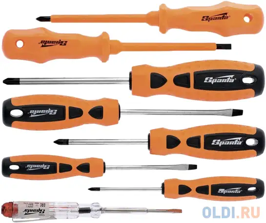 Набор отверток, ph, sl - 5шт., д/эл. - 2шт., проб.эл.на 220в, фотография 1