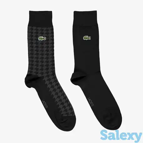 Женские короткие носки lacoste 3 пары, фотография 1