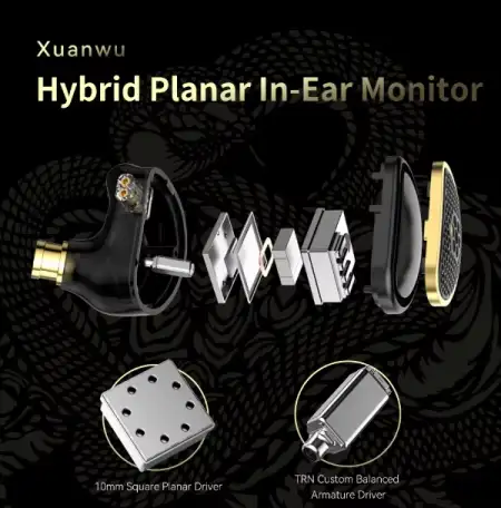 Наушники TRN SPD Xuanwu, фотография 5