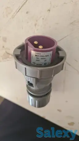 Продается электровилка BEMIS, IP67, 16A 2P, фотография 2