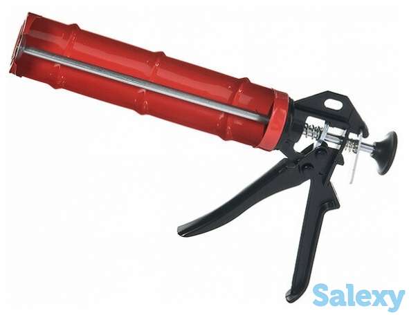 Пистолет для силикона полузакрытый, фотография 1