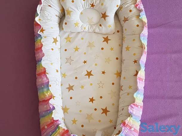 Бортики, кокон для новорождённых, фотография 1