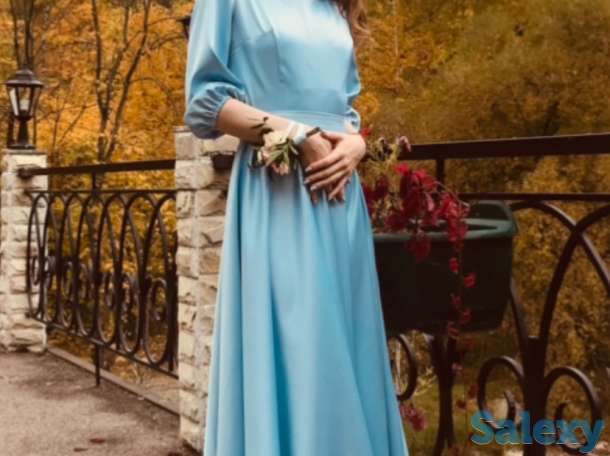 Продам атласное платье, фотография 3