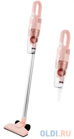 Пылесос ручной kitfort kt-586-3 600вт розовый, фотография 1