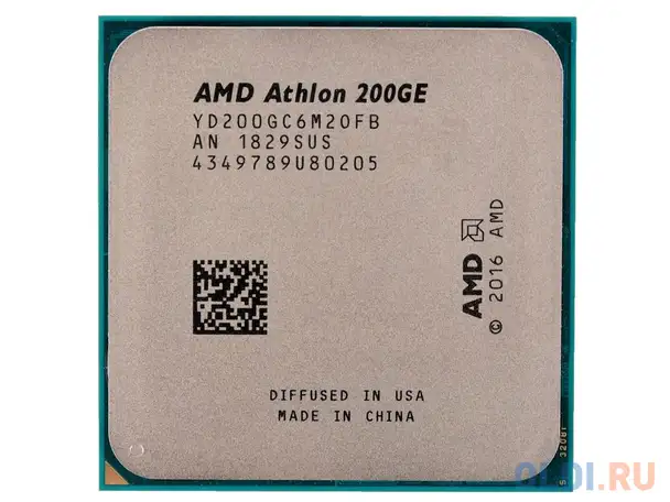 Процессор amd athlon 200ge oem, фотография 1