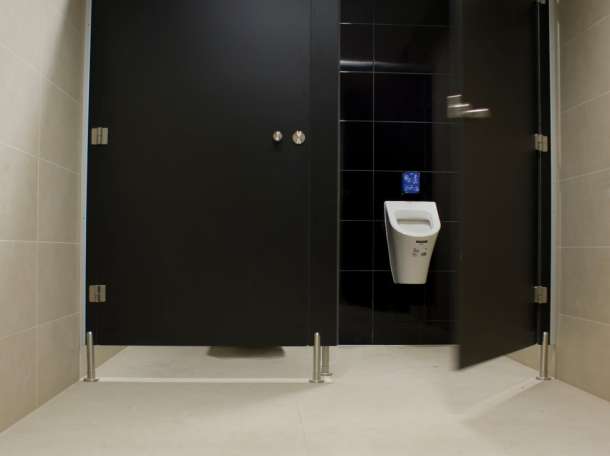 Нержавеющая сантехническая крепежная фурнитура для монтажа сантехкабин, туалетных и душевых перегородок, фотография 3