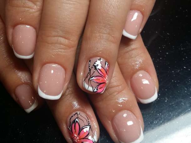 Наращивание ногтей, маникюр, педикюр и гелевое покрытие , фотография 6