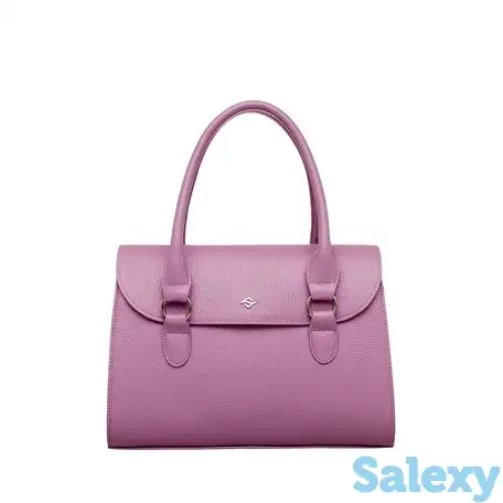 Женская кожаная сумка bloy lilac, фотография 2