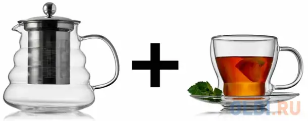 Набор чайный walmer cordia+serena 650 мл, фотография 1