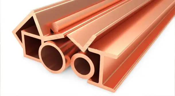 Медный профиль т образный, s 1 мм, Размер 1: 1,7-12 мм, Размер 2: 1,018-30 мм, Размер 3: 6,1-10 мм, фотография 1