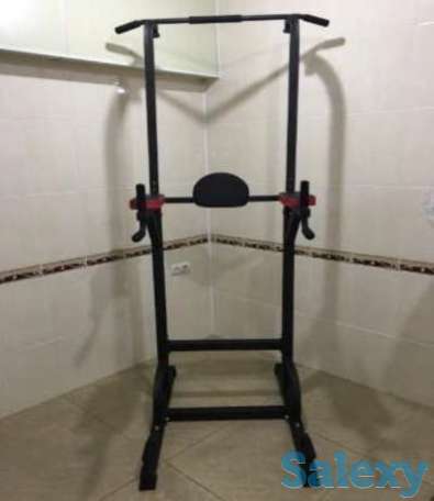 Стойка 4в1 турник брусья пресс упоры доставка и установка по Алматы, фотография 5