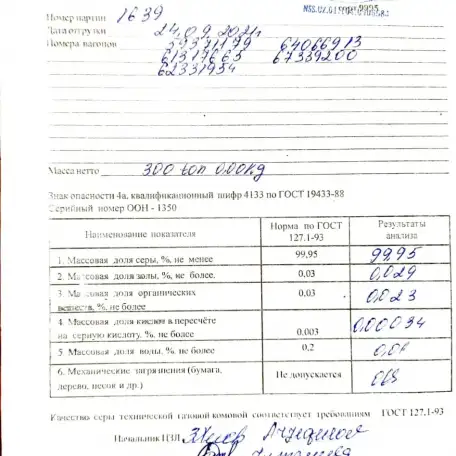 Сера комовая Узбекистан, фотография 4