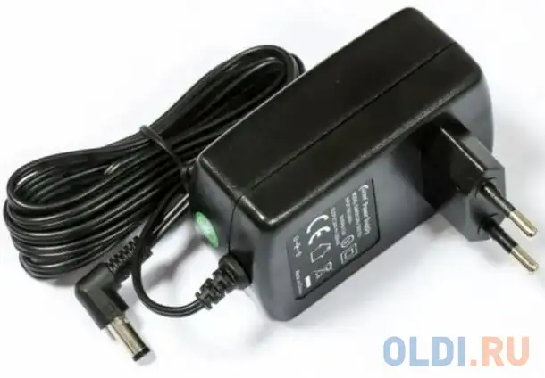 Mikrotik saw30-240-1200gr2a 24v 1.2a блок питания, угловой штекер, фотография 1