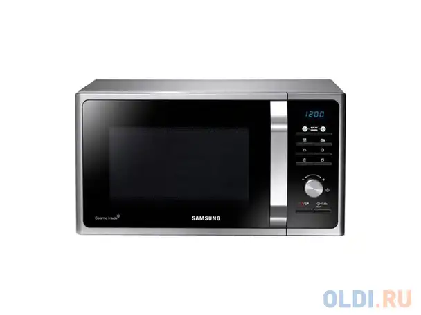 Микроволновая печь samsung ms23f302tak, соло, 800 вт, 23л, эл. управление, защита, фотография 1