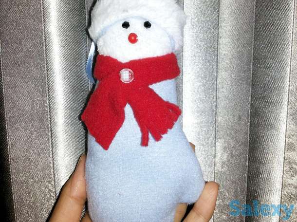 Новогодние игрушки из фетра, фотография 12