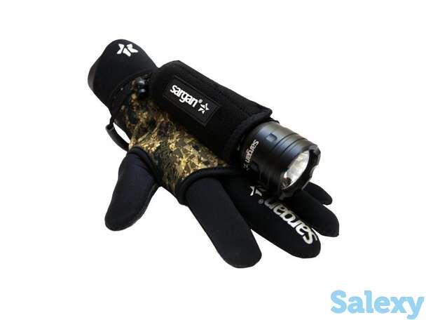 Держатель подводного фонаря спрут 2.0 полуперчатка камо rd2.0, р-р, фотография 1