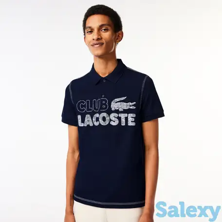 Мужское поло lacoste из органического хлопка, фотография 1