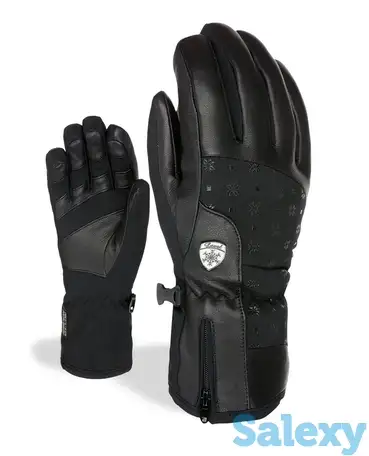 Перчатки level 20-21 iris w pk black, фотография 1