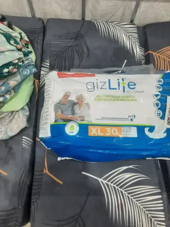 Продам памперсы для взрослых 2 упаковки по 5000т.за упаковку, фотография 1