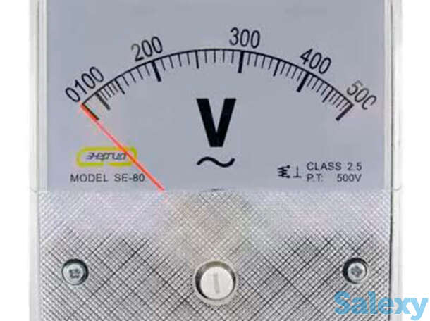 Bольтметр SE-80 0-500V Энергия, фотография 1