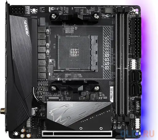 Материнская плата gigabyte b550i aorus pro ax 1.2, фотография 1