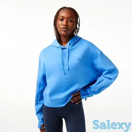 Женская толстовка lacoste с капюшоном, фотография 1