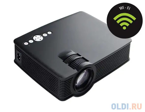 Проектор cactus cs-pre.09b.wvga-w 800x480 1200 люмен 350:1 черный, фотография 1