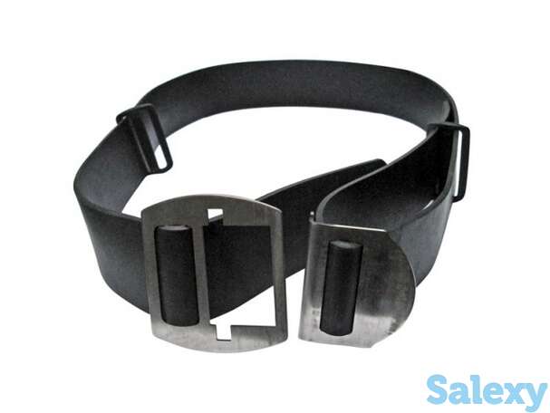 Ремень резиновый scorpena d, быстроразъёмная мет. пряжка, фотография 1