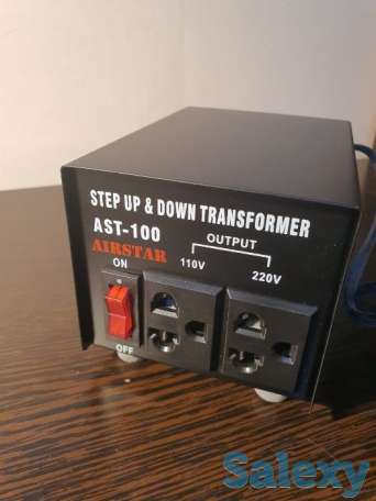 Трансформатор повыщающий- понижающий с 220V-110V  и  c 110V-220V  100watt, фотография 1