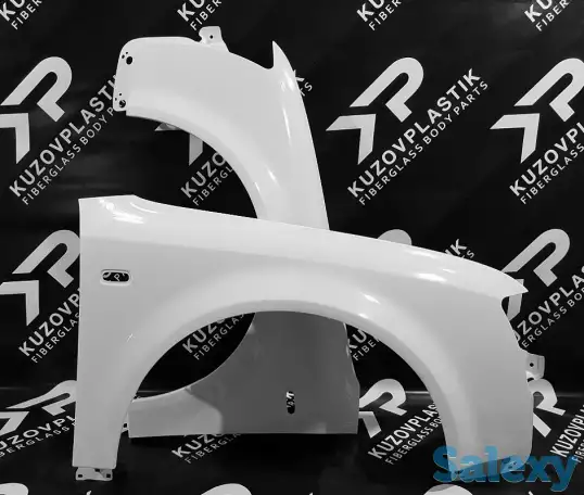 Крыло на Ауди А4 B6 из стеклопластика., фотография 1