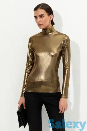 Блузка с воротником-стойкой vassa&co, фотография 1