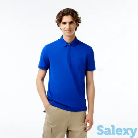 Мужское поло lacoste paris regular fit, фотография 1