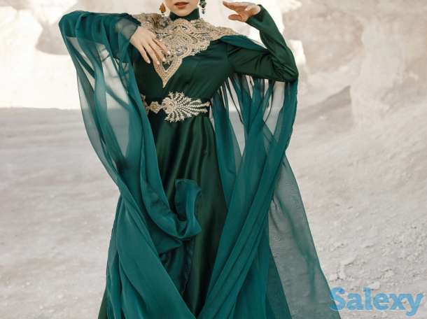 Свадебное платье на никах, фотография 1