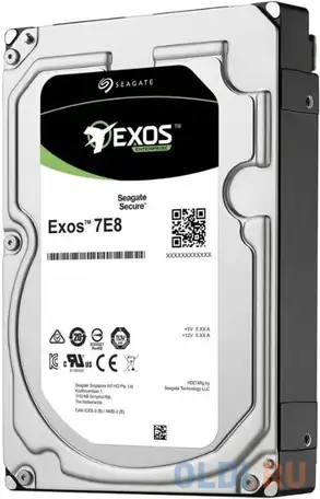 4tb seagate hdd server exos 7e8 (st4000nm005a) {sas 12gb/s, 7200 rpm,, фотография 1