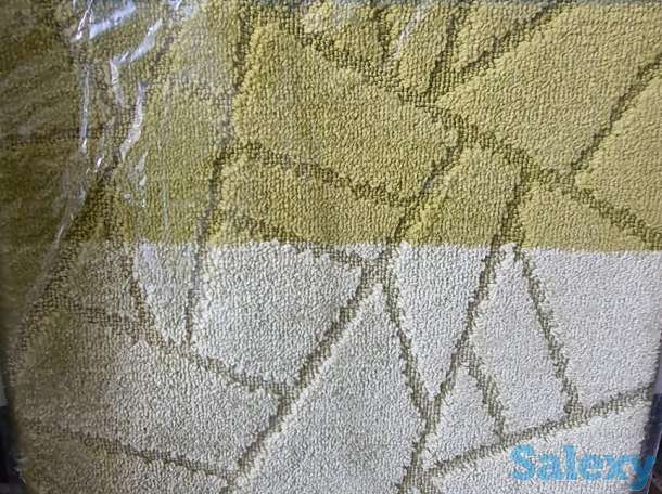 Коврик зеленого цвета для ванны Турция, комплект двойка 100 на 60 см, фотография 4