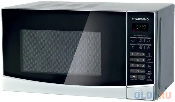 Микроволновая печь starwind smw2820 20л. 700вт серебристый/черный, фотография 1