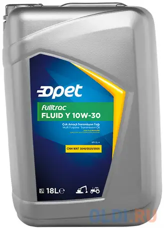 601779268 opet мин. универс.тракт.масло fulltrac fluid y 10w-30 (18л), фотография 1