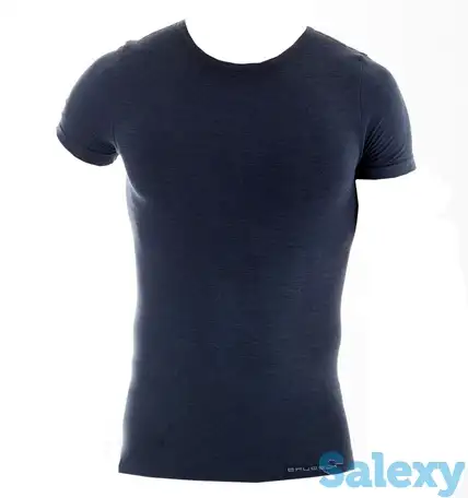 Термофутболка brubeck men comfort wool dark\grey, фотография 3