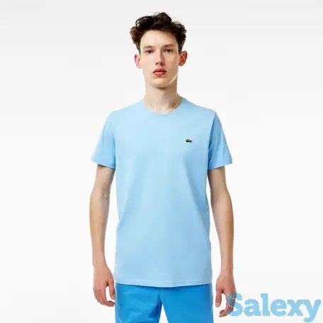 Мужская  футболка lacoste с круглым вырезом, фотография 1