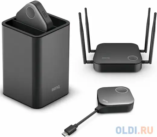 Benq instashow wdc20c, wireless 802.11ac, type c, plug & play, receiver, фотография 1