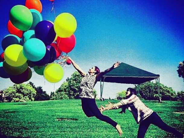 гелиевые шары, фотография 1