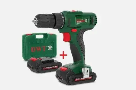 Аккумуляторная дрель-шуруповерт DWT, фотография 1